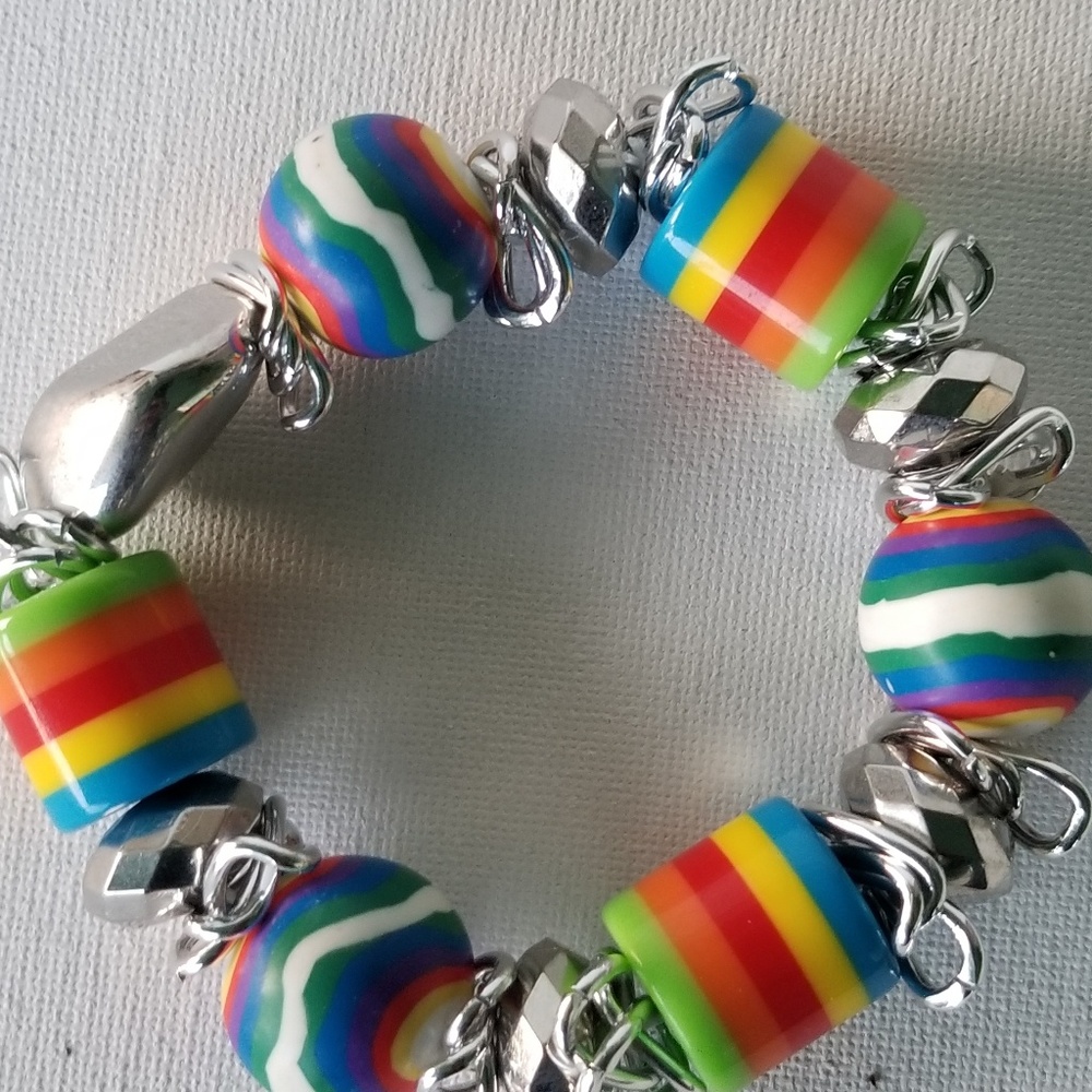 Multi colored bracelet